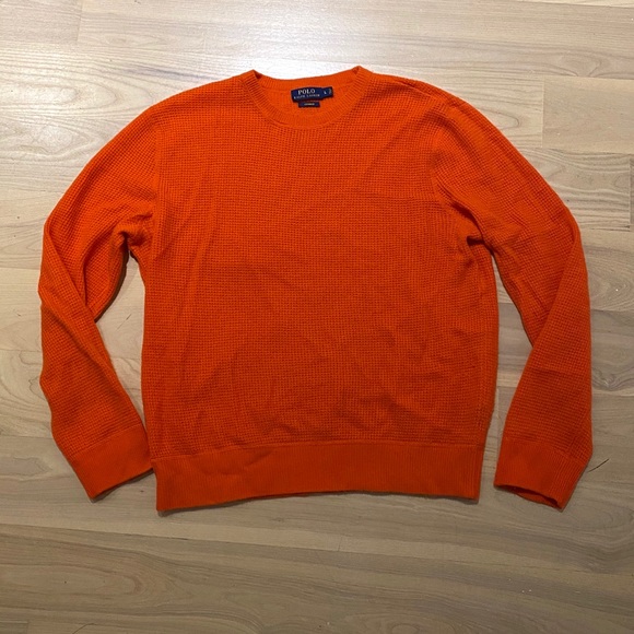Polo Ralph Lauren Other - 🎉HP🎉 RL Polo Cashmere Waffle-Knit Sweater